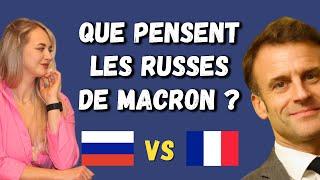 Comment les Russes réagissent à Macron ?