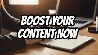 90 Days to Slay Your Content Bootcamp Promo