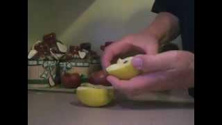 Crack an Apple in Half with Bare Hands - In The Kitchen w/1bettybill