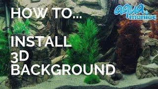 How to install a 3D background in 2 sections by Aqua Maniac