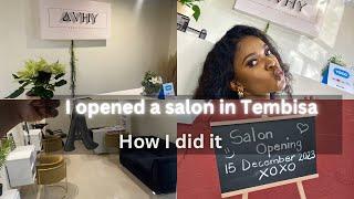 I am a township salon owner | how to open a salon in South Africa| Theo Damari