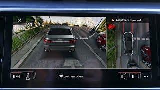 Audi: 360 degree cameras system. Audi A6, A7, A8, Q8 :: [1001cars]