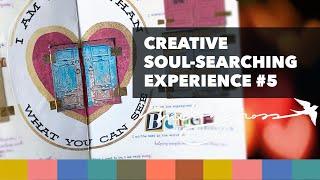 I AM MORE THAT WHAT YOU SEE - ART JOURNALING - THE CREATIVE SOUL-SEARCHING EXPERIENCE #5 | Melody