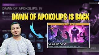 Dawn of Apokolips is Back | Solo Raids | Injustice 2 Mobile