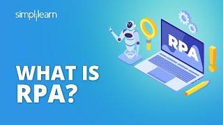 What Is RPA? | RPA Explained In Short | RPA Tutorial | RPA Training | #Shorts | Simplilearn