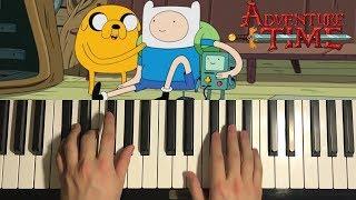 HOW TO PLAY - Adventure Time - Come Along With Me (Piano Tutorial Lesson)