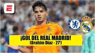 REAL MADRID ya lo gana por 2-0 vs CHELSEA con golazo de Brahim Díaz | Amistoso