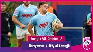 #EnergiaAIL Highlights Men’s Round 3: Garryowen v City of Armagh