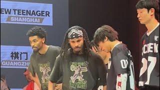 RUBIX, JUNIOR & KUTY vs X-CREW | Jumpman Exhibition Battle Shanghai 2023 (LES TWINS Reaction)