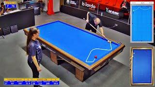 Artistic Billiards BEST SHOTS BARIŞ CİN 2024 | Artistik Bilardo Şampiyonası 2024 ANKARA #당구