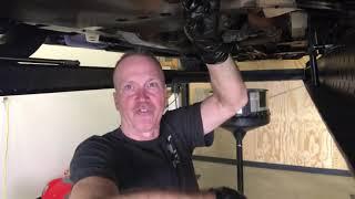 Oil change on my GT350.