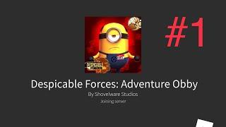 Despicable Forces: Adventure Obby All Levels Part 1