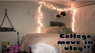 COLLEGE MOVE IN VLOG| UCA 2018