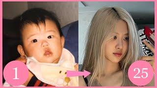 BLACKPINK Rose Transformation from 1 to 25 2022!