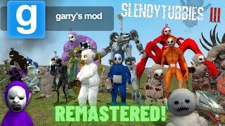 Gmod Mod Reveiws: Slendytubbies 3 SNPC's REMASTERED! (All 30+ NPCS)