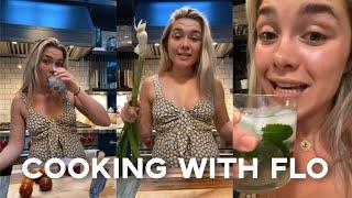 Florence Pugh | Cooking With Flo (veggie concoction)