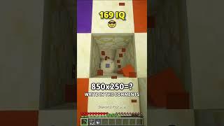 Looting Crazy Desert Temple at Different IQ(はいよろこんで) #minecraft #shorts