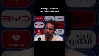 Southgate interview  #garethsouthgate #aiinterview