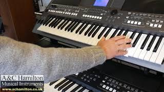 Yamaha PSR-SX600 Sound Comparison and Demonstration