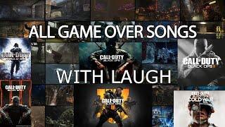 All COD Zombies Game Over Song w/Laugh (Nacht - Forsaken)