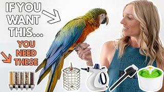 27 Parrot Owner Must Haves