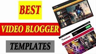 Top Best Blogger Templates for Youtube like video Sites