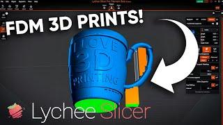 I love these Supports! Lychee's new FDM 3D Printer Slicer