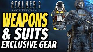 S.T.A.L.K.E.R 2 Exclusive Weapons and Suits and How to Get them