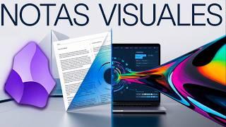 Notas Visuales en Obsidian! - Convierte Notas de Texto en Esquemas Visuales