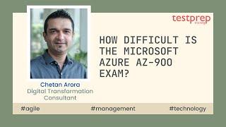 How difficult is the Microsoft Azure AZ-900 Exam | Chetan Arora