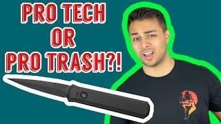 Pro-Tech Godfather Operator | Glow in the Dark?!! Automatic Knife Review