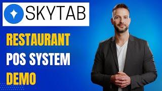 SkyTab Restaurant POS Demo & Tutorial 2024: Employee Training Session