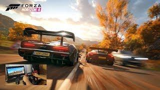 Forza Horizon 4 preview gameplay demo | Steering wheel |Amazing Game! |