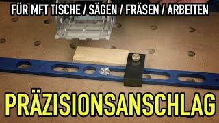 Lässiger Präzisionsanschlag für MFT-Tische - Produkte erklärt - Mikes Toolshop