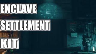 Fallout 4 - Enclave Settlement Kit Mod (By Fallout Miami) - 60fps 1080p