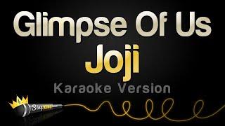 Joji - Glimpse Of Us (Karaoke Version)