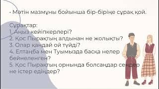 “Сөз және оның құрамы” 3-сынып, Қазақ тілі. 4-тоқсан, №125 сабақ. Тасбулатова Құралай