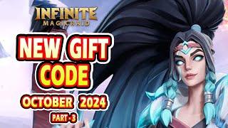 Infinite Magicraid New Gift Code | Infinite Magicraid New Gift Code October 2024 (Part-3)