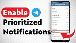 How To Enable Prioritized In App Telegram Notifications - Full Guide