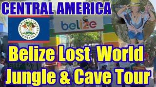 BELIZE ADVENTURE TOUR LOST WORLD JUNGLE &. CAVE #centralamerica #belize #travel