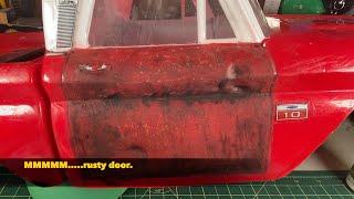 Weathering Lexan RC Body with a Rusty look! First Time! H20/Salt/paint