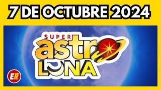 Resultado de ASTRO LUNA hoy lunes 7 de octubre del 2024 