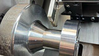 Huge Tungaloy Grooving Tool .590” Wide, used in Samsung SL30 CNC Lathe Programed in Mastercam