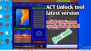 ACT Unkock tool | oppo, realme, vivo, xiaomi, samsung free frp unlock tool