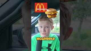 Fast Food Breakfast Wars ️ McGriddle vs Chicken Minis 