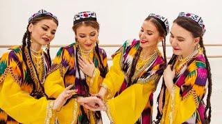 Узбекский танец, отчетный урок в школе узбекского танца. Uzbek dance.