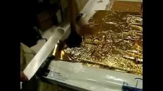 Technique des feuilles d'or