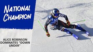 Alice Robinson - National Champion | FIS Alpine