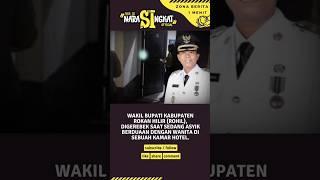 Wakil Bupati Kabupaten Rokan Hilir (Rohil), digerebek berduaan dengan wanita di sebuah kamar hotel.