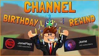 Jorne(Playz) Channel BIRTHAY And REWIND 2020!!